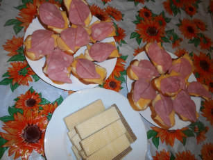 Картинка еда бутерброды +гамбургеры +канапе вафли хлеб колбаса сыр