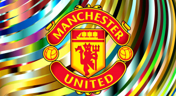 Картинка спорт эмблемы+клубов f c manchester united логотип фон