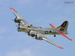 обоя авиация, боевые, самолёты, boeing b-17 flying fortress