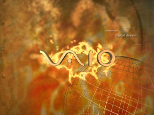 обоя компьютеры, vaio