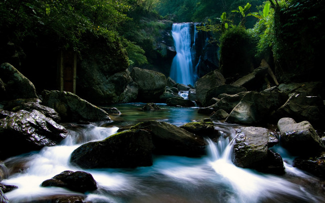 Обои картинки фото природа, водопады