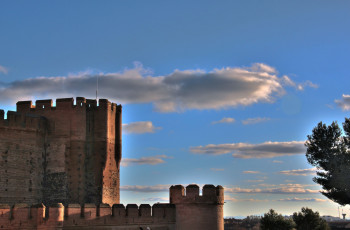 Картинка castillo de la mota medina del campo города дворцы замки крепости кастилия