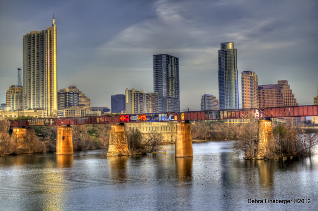 Обои картинки фото города, мосты, austin, texas