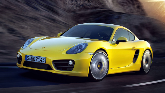 Обои картинки фото porsche, cayman, автомобили, элитные, германия, спортивные