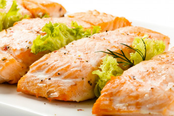 Картинка еда рыба +морепродукты +суши +роллы кусочки зелень