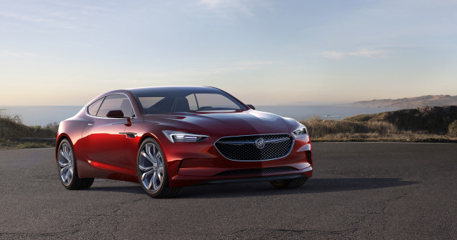 Обои картинки фото автомобили, buick, avista, concept, 2016г