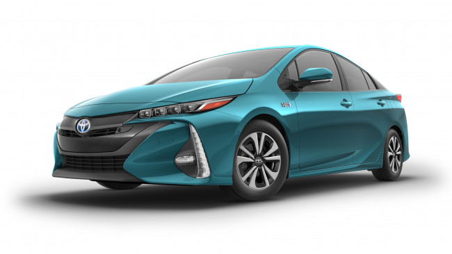 Обои картинки фото автомобили, toyota, 2017г, prius, prime, us-spec