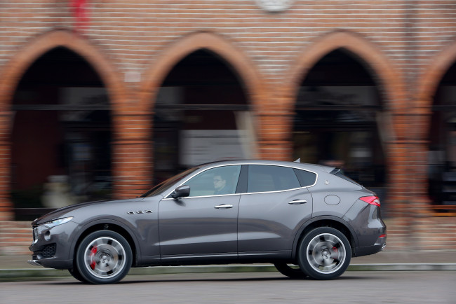 Обои картинки фото автомобили, maserati, 2016г, levante