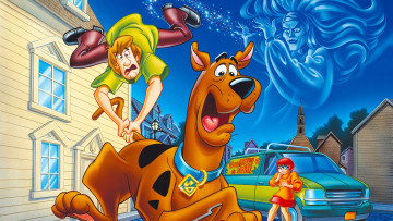 Картинка мультфильмы scooby+doo персонажи