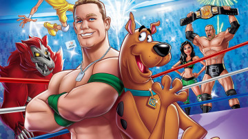 обоя мультфильмы, scooby doo, персонажи