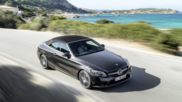 Картинка mercedes& 8209 benz+c& class+cabrio+2019 автомобили mercedes-benz cabrio с-class 2019