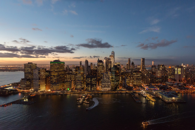Обои картинки фото new york manhattan, города, нью-йорк , сша, простор