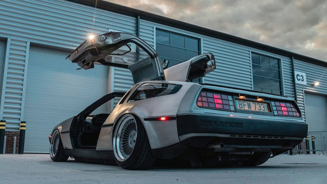 Обои картинки фото автомобили, dmc, delorean