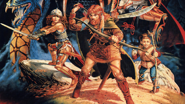 Обои картинки фото фэнтези, _larry elmore, larry, elmore