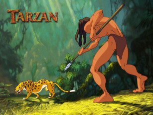 обоя мультфильмы, tarzan