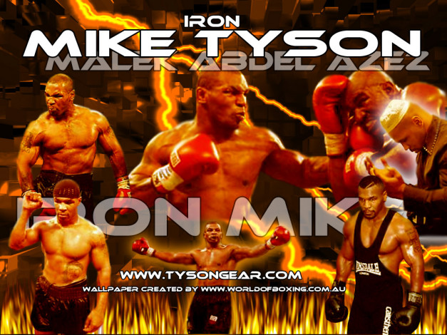 Обои картинки фото iron, mike, спорт, бокс