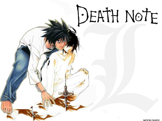 Обои картинки фото аниме, death, note