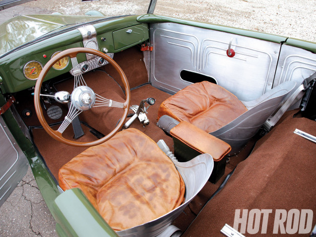 Обои картинки фото 1936, ford, tudor, trunk, speedste, автомобили, интерьеры