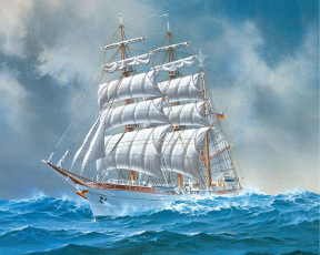 Картинка gorch foc корабли рисованные