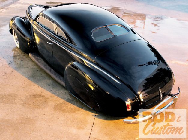 Обои картинки фото 1940, mercury, coupe, автомобили, custom, classic, car