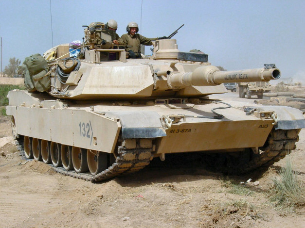Обои картинки фото техника, военная, гусеничная, бронетехника, м1а2, абрамс, танк