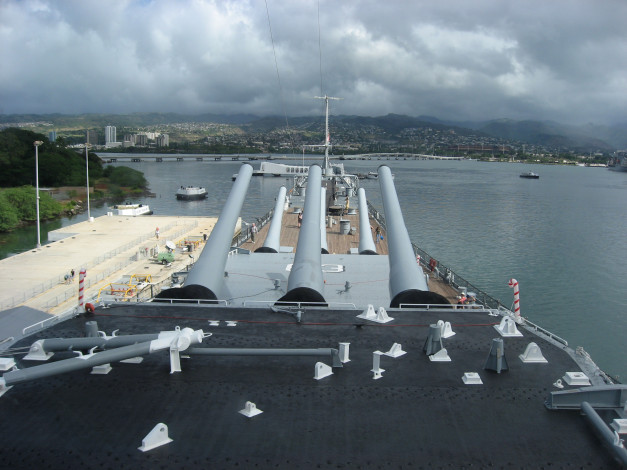 Обои картинки фото корабли, крейсеры, линкоры, эсминцы, uss, missouri