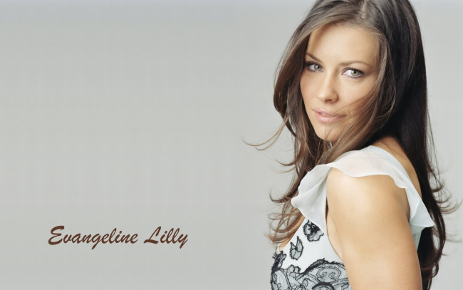 Обои картинки фото Evangeline Lilly, девушки