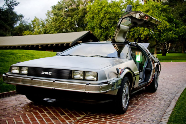 Delorean dmc 12 обои