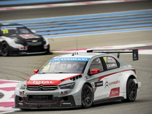 Картинка спорт автоспорт wtcc c-elysеe citroеn скорость гонка 2014