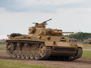 Картинка техника военная+техника средний panzerkampfwagen iii pzkpfw танк