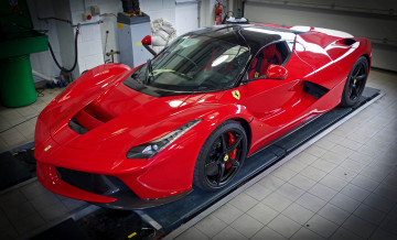 Картинка ferrari+laferrari автомобили ferrari спорткар