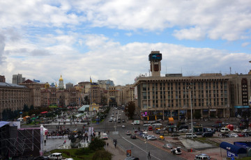 Картинка города киев+ украина независимости площадь киев