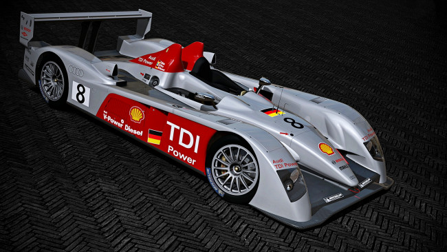 Обои картинки фото audi r10, автомобили, 3д, спорткар