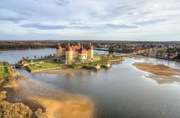 Картинка moritzburg+castle города замок+морицбург+ германия простор