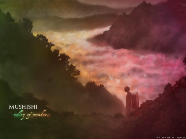 Обои картинки фото аниме, mushishi