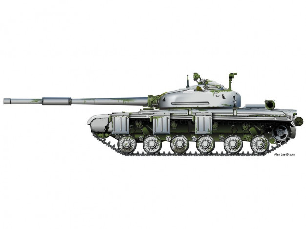 Обои картинки фото основной, танк, 64, техника, военная