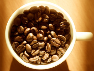 Картинка еда кофе кофейные зёрна