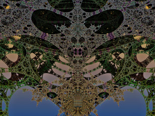 Картинка 3д графика fractal фракталы lorena morena