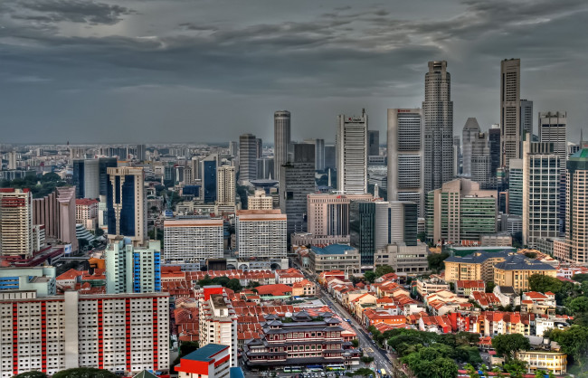 Обои картинки фото singapore, города, сингапур, здания