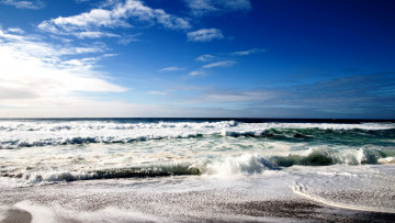 обоя природа, моря, океаны, волны