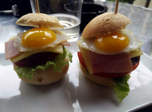 Картинка еда бутерброды +гамбургеры +канапе ветчина яйцо