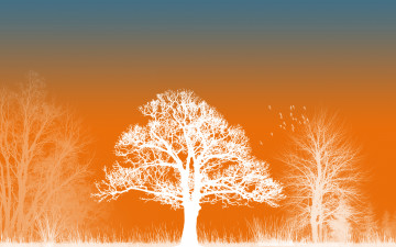 Картинка векторная+графика природа+ nature фон деревья