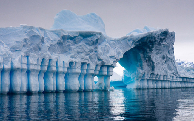 Обои картинки фото природа, айсберги и ледники, океан, лед