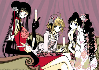 обоя аниме, xxxholic, триплексоголик