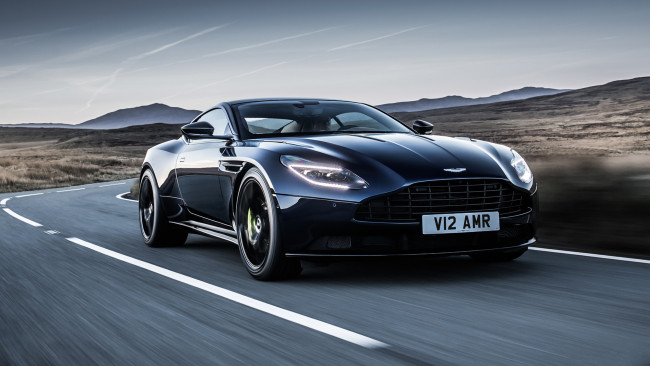 Обои картинки фото aston martin db11 amr 2019, автомобили, aston martin, blue, 2019, amr, db11, aston, martin