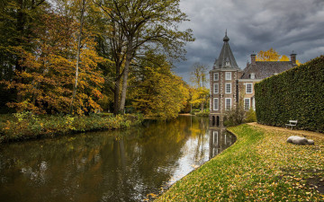 Картинка nijenhuis+castle netherlands города замки+нидерландов nijenhuis castle