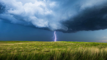 обоя southern wyoming, природа, молния,  гроза, southern, wyoming