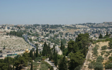 обоя города, иерусалим, израиль