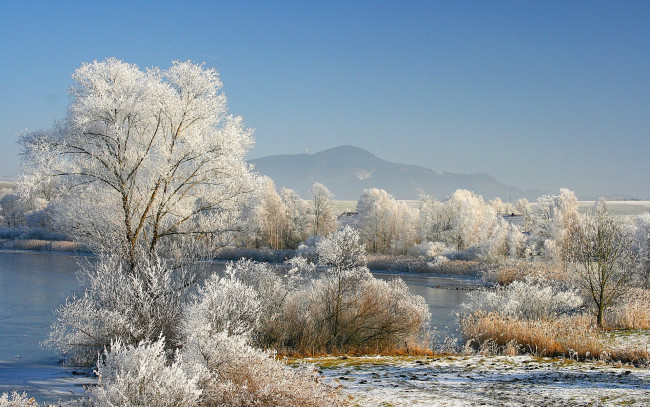 Обои картинки фото snow, white, природа, зима