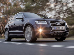 Картинка автомобили audi 8r tdi au-spec sq5 синий